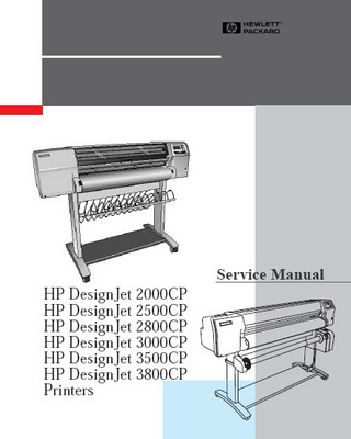 Product picture Hp Designjet 2000cp,2500cp,2800cp,3000cp,3500cp,3800cp SM