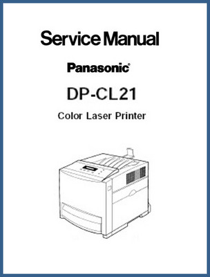 Product picture Panasonic DP-CL21 Color Laser Printer Service Manual