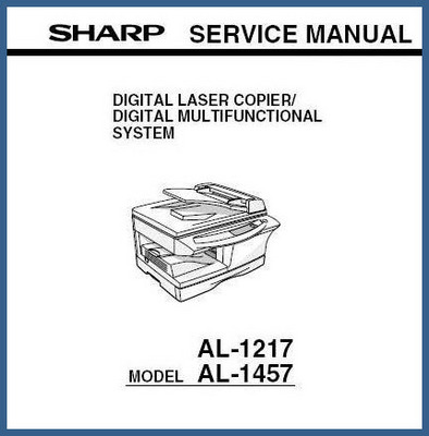 Product picture Sharp AL-1217, AL -1457 Service Manual