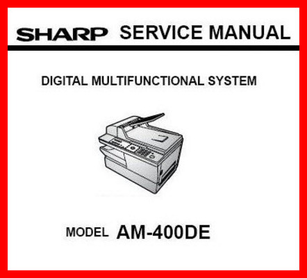 Product picture Sharp AM-400DE Service Manual