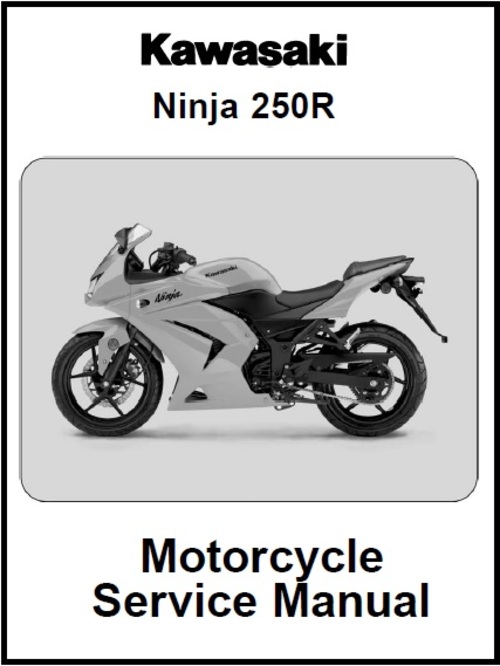 Product picture Kawasaki Ninja 250R Motorcycle Service Manual